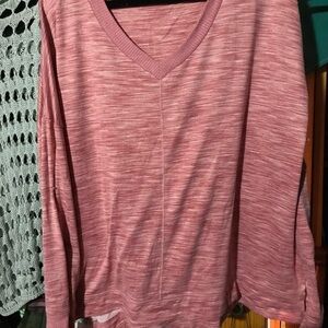 Secret Treasures Mauve Long Sleeve Top